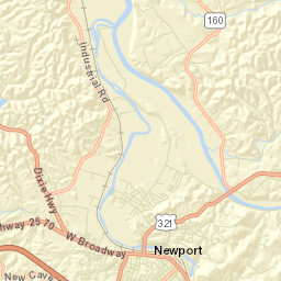 Northport Tennessee Street Map