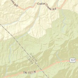 Saint James Tennessee Street Map