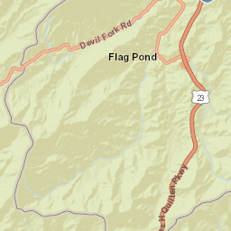 Rice Bend Tennessee Street Map