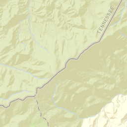Coffee Ridge Tennessee Street Map
