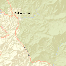 Mitchell County Street Map