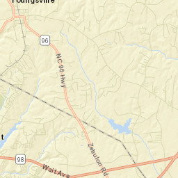Youngsville Street Map