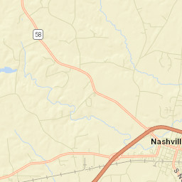 Nashville Street Map