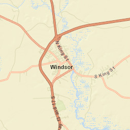 Windsor Street Map