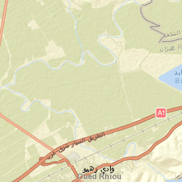 Oued Rhiou Street Map