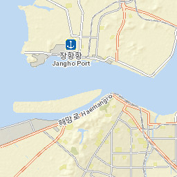 Gunsan Street Map