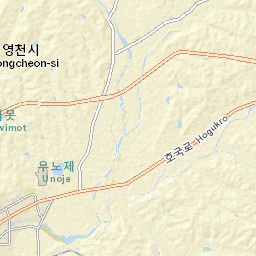 Yeongcheon-si Street Map
