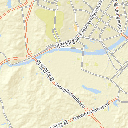 Pohang Street Map