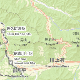 Kawakami Street Map