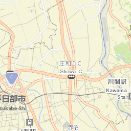 Kasukabe Shi Street Map