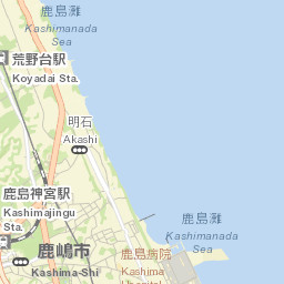 Kashima-shi Street Map