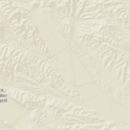 Hunter-Liggett California Street Map