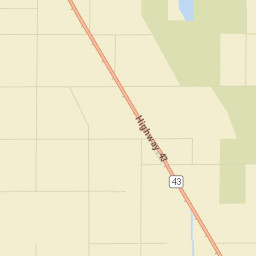 Angiola California Street Map