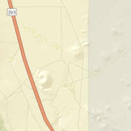 Coso California Street Map