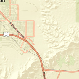 Great Basin Highway, Boulder City, NV 89005 Street Map