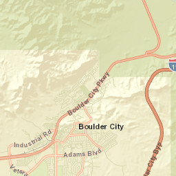 701-985 Veterans Memorial Drive, Boulder City Street Map