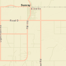 Sunray Street Map