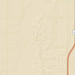 Dewey County Street Map