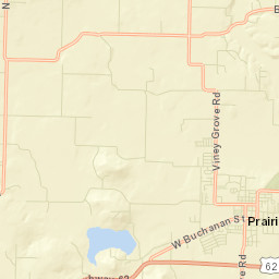 16185-16397 County Road 64, Prairie Grove Street Map