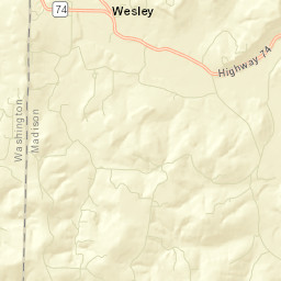 Wesley Arkansas Street Map