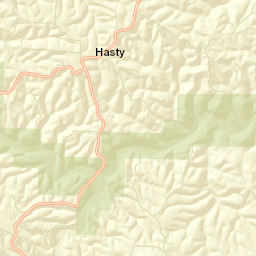 Piercetown Arkansas Street Map