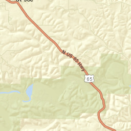 Silver Hill Arkansas Street Map