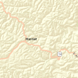 Harriet Arkansas Street Map