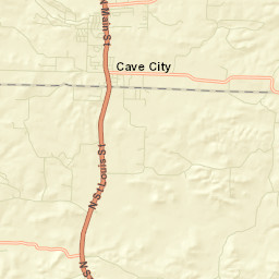 Hickory Valley Arkansas Street Map