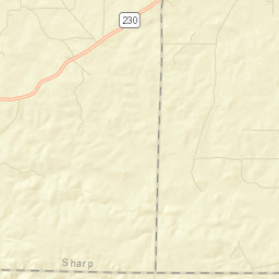 Shelbyville Arkansas Street Map