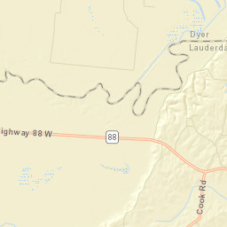 Porter Gap Tennessee Street Map