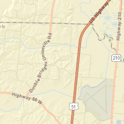 South Fork Tennessee Street Map