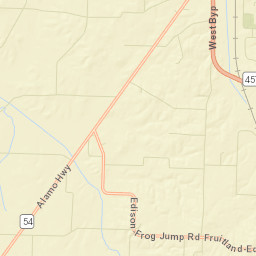 Mount Orange Tennessee Street Map