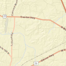 New Enterprise Tennessee Street Map