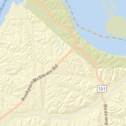 Rockport Tennessee Street Map