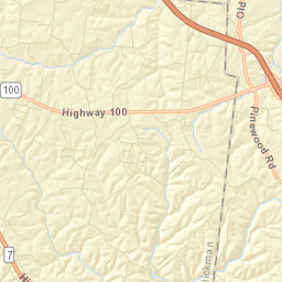 Grove Tennessee Street Map