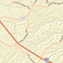 Grammer Estates Tennessee Street Map
