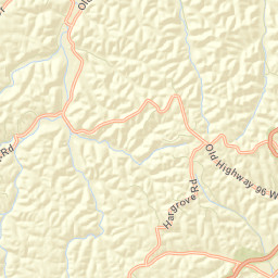 Kingfield Tennessee Street Map