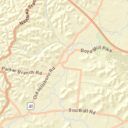 4136-4198 Tennessee 46, Franklin, TN Street Map