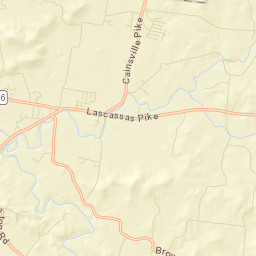 Lascassas Tennessee Street Map