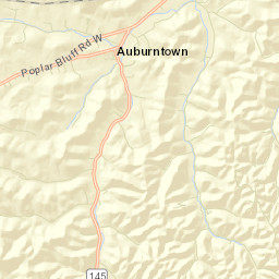 Hardscrabble Tennessee Street Map
