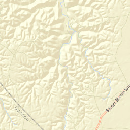 Pisgah Tennessee Street Map