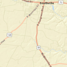 Watkins Tennessee Street Map