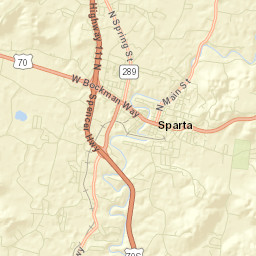 5 West Maple Street, Sparta, TN 38583 Street Map