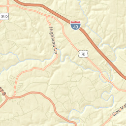 3476 Highway 70 East, Crossville, TN 38555 Street Map