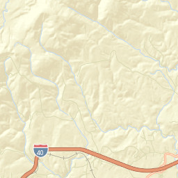 Waldensia Tennessee Street Map