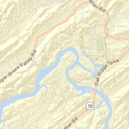 Kries Tennessee Street Map