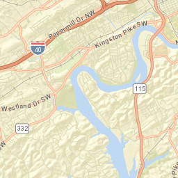 Westminister Ridge Tennessee Street Map