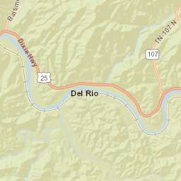 Harmony Grove Tennessee Street Map