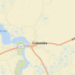 Columbia Street Map