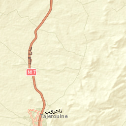 Tajerouine Street Map